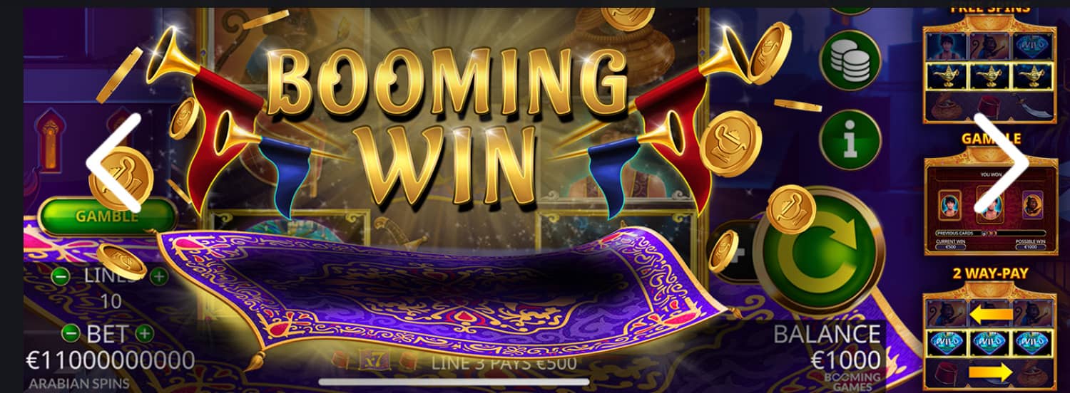 Booming Games провайдер онлайн казино
